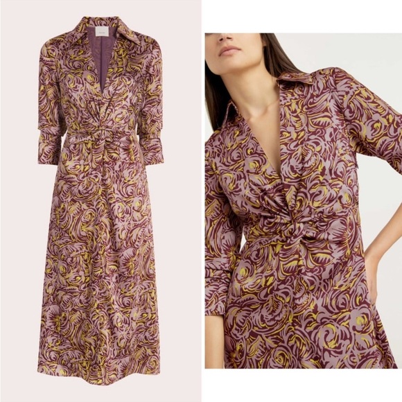 Cinq A Sept DAYNA Dress Sz 2 - Picture 1 of 11